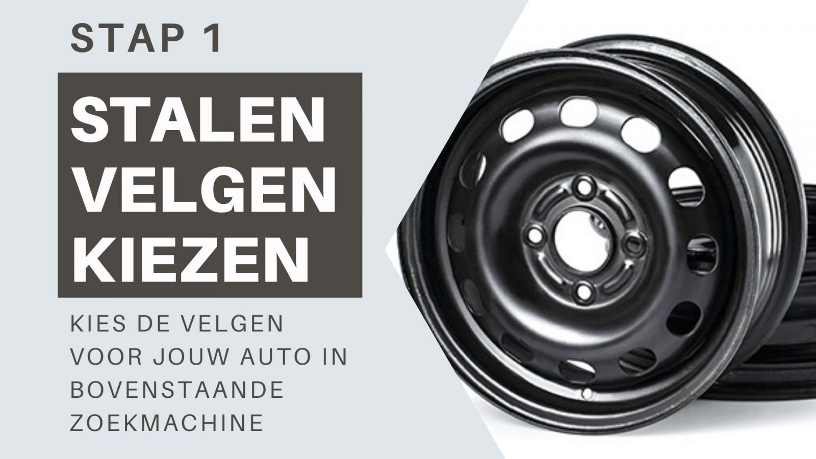 Stalen velgen kiezen