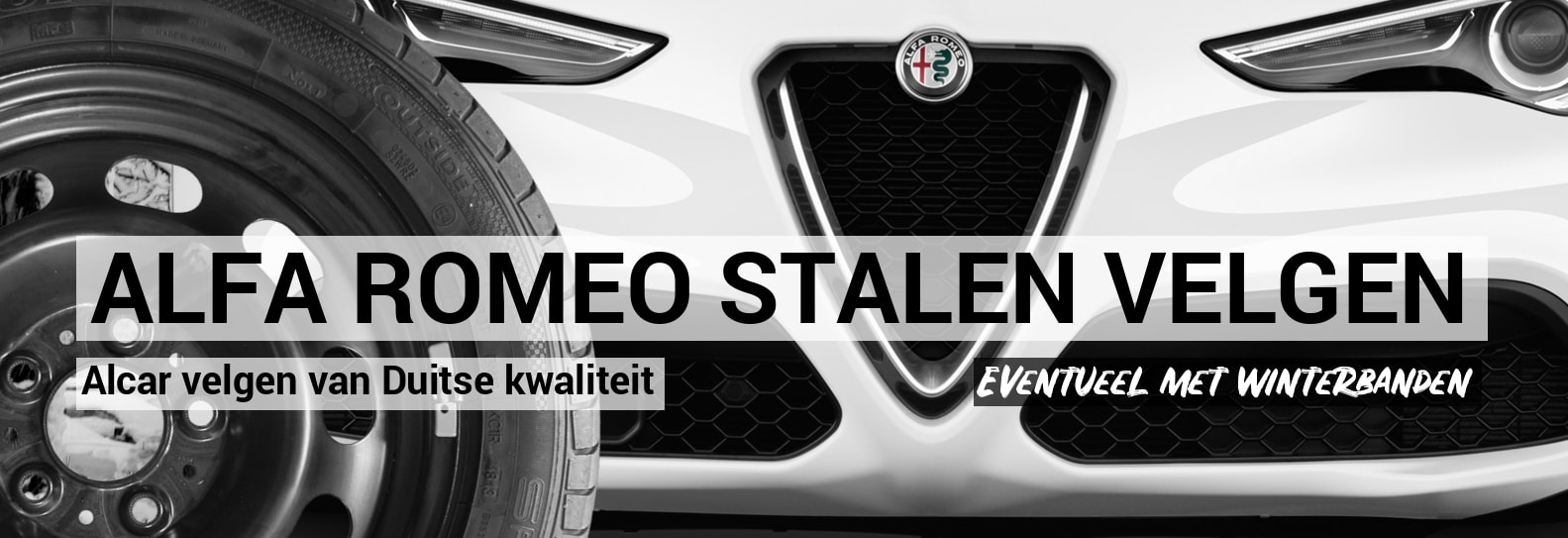 Alfa Romeo stalen velgen