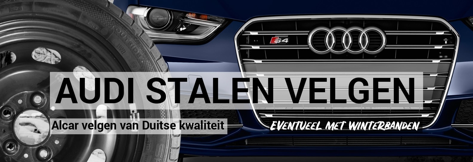 Audi stalen velgen