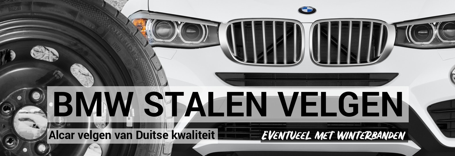 BMW stalen velgen