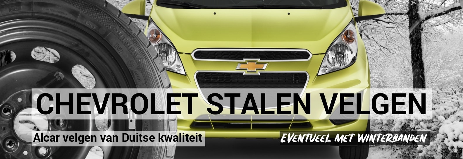 CHEVROLET stalen velgen