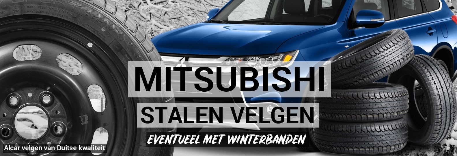 Mitsubishi stalen velgen