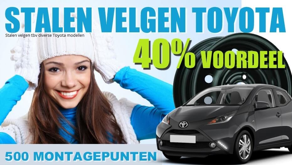 Toyota stalen velgen