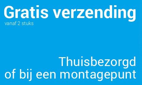 Gratis levering vanaf 2 stuks Gratis levering vanaf 2 stuks