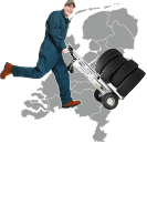 Gratis levering van nieuwe autobanden