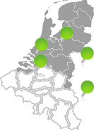 5 magazijnen 6.000.000 banden op voorraad