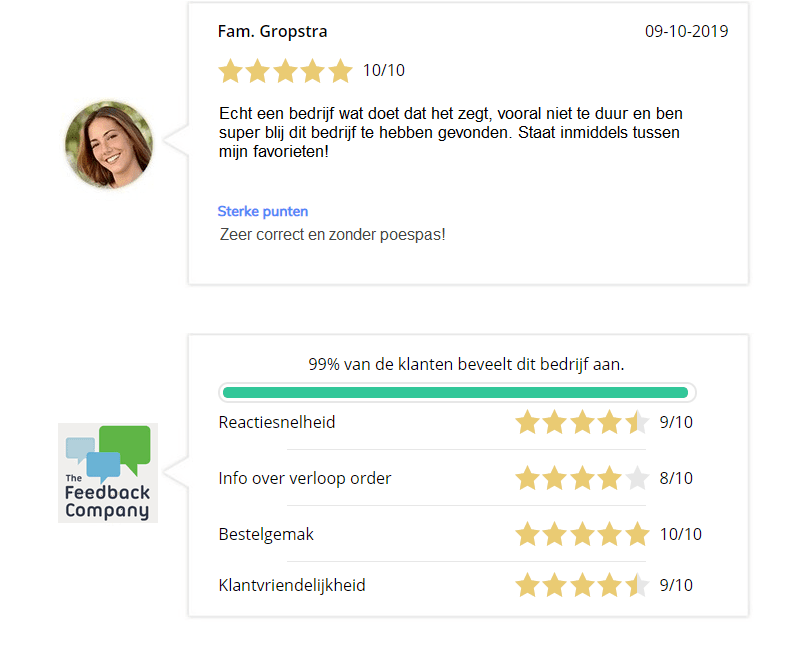 Feedback klanten deel 2