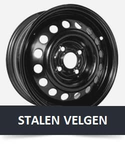 Stalen velgen met winterbanden